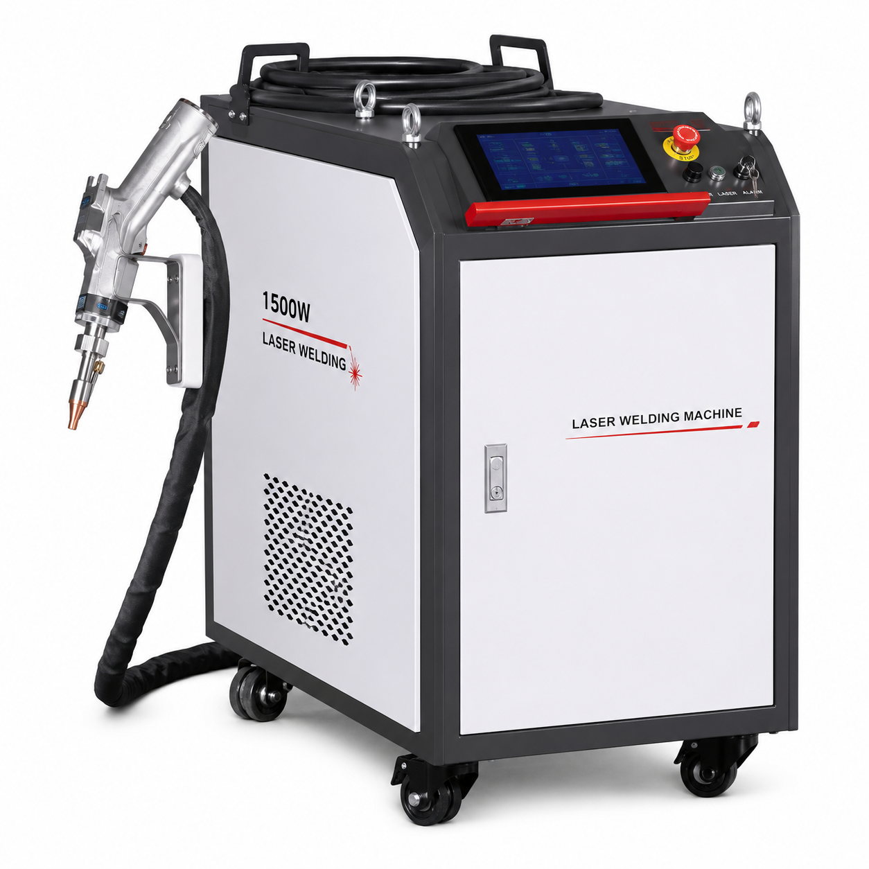 Equipo de soldadura láser de fibra óptica de 1500W para procesos de unión industrial de precisión en Colombia - Veltrox