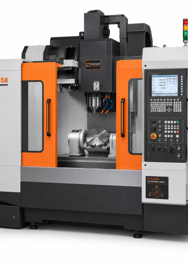 Centro de mecanizado vertical CNC de 4 ejes para fabricación de piezas industriales de alta precisión en Colombia - Veltrox.